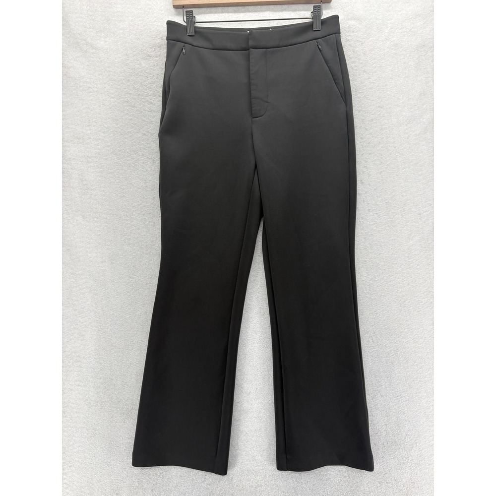 Good American Good Waist Crop Pants Womens 6/28 Black Gap Proof Waistband Work